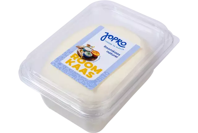 Roomkaas naturel bak 1kg kist 8 stuks